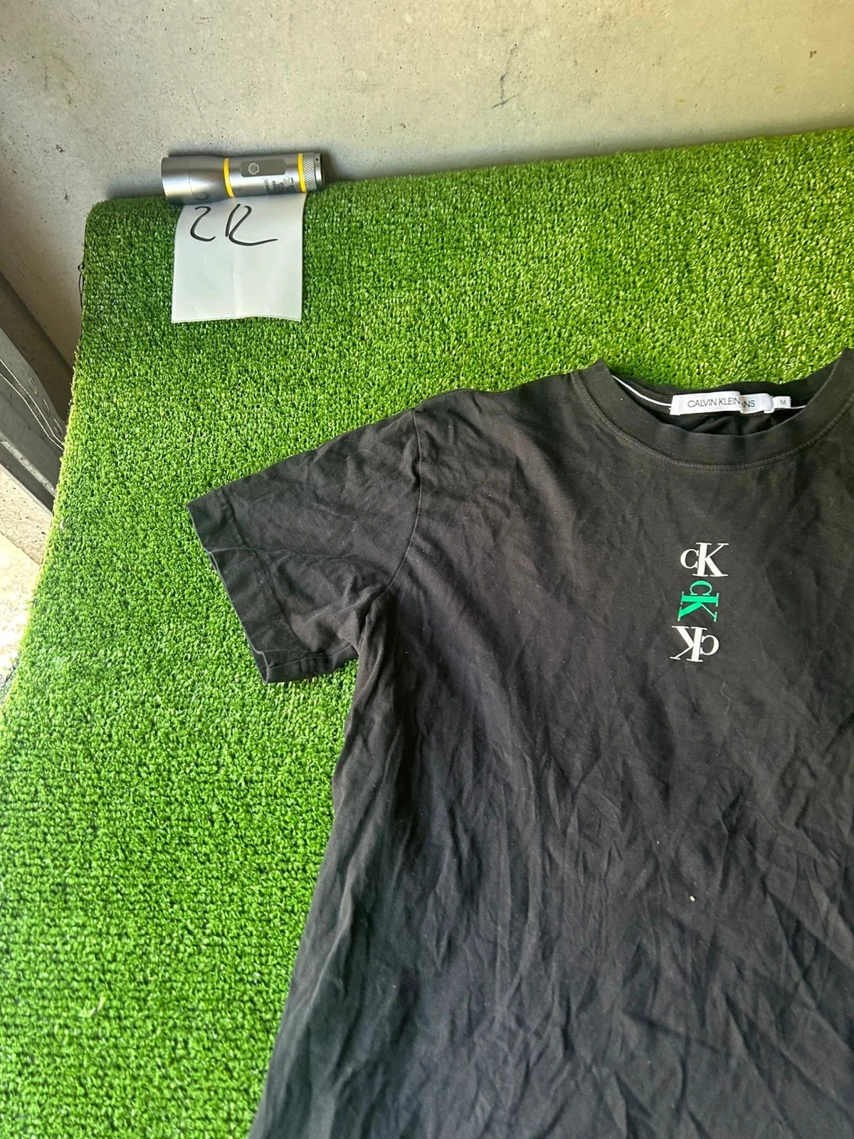 Calvin Klein Jeans printed black t-shirt – photo 3